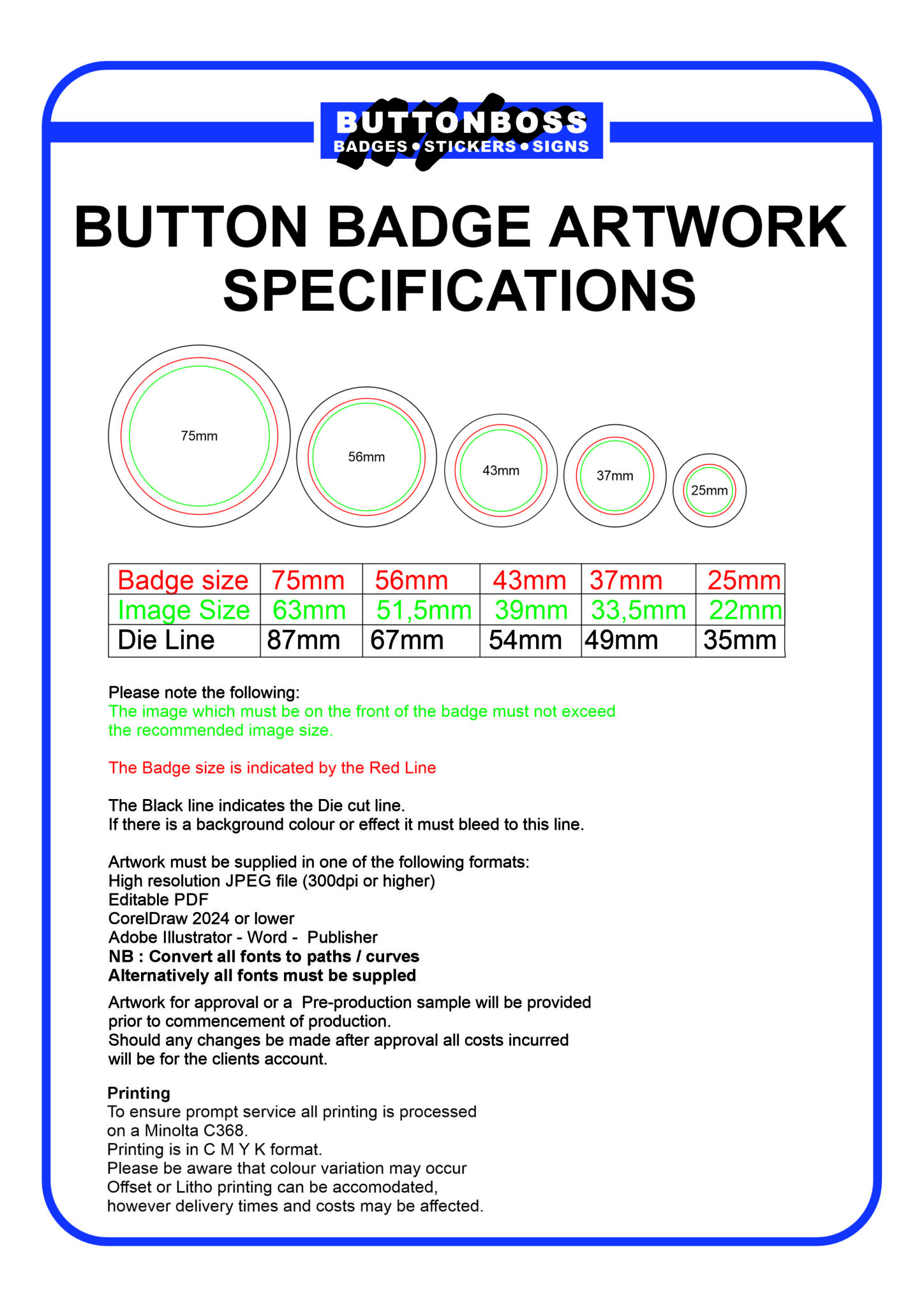 Button Badges – Tony Miller Promotions